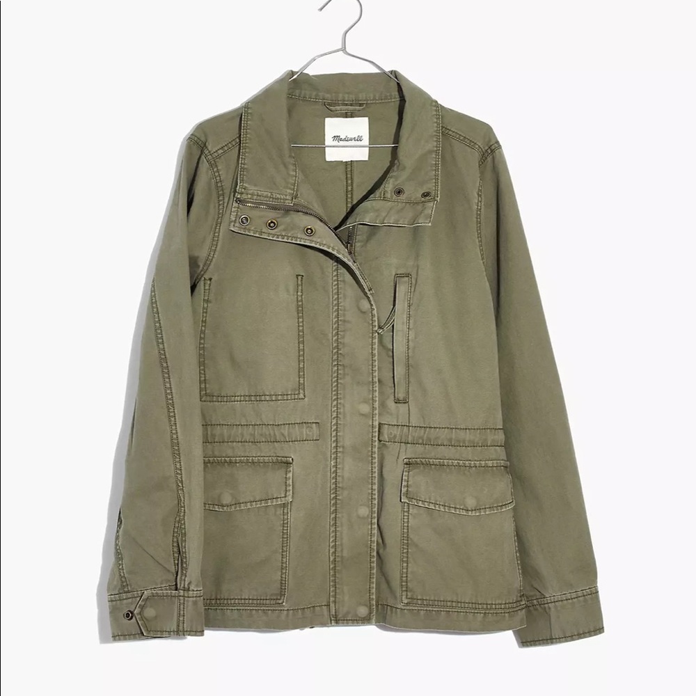 Madewell Olive Green Utility Jacket